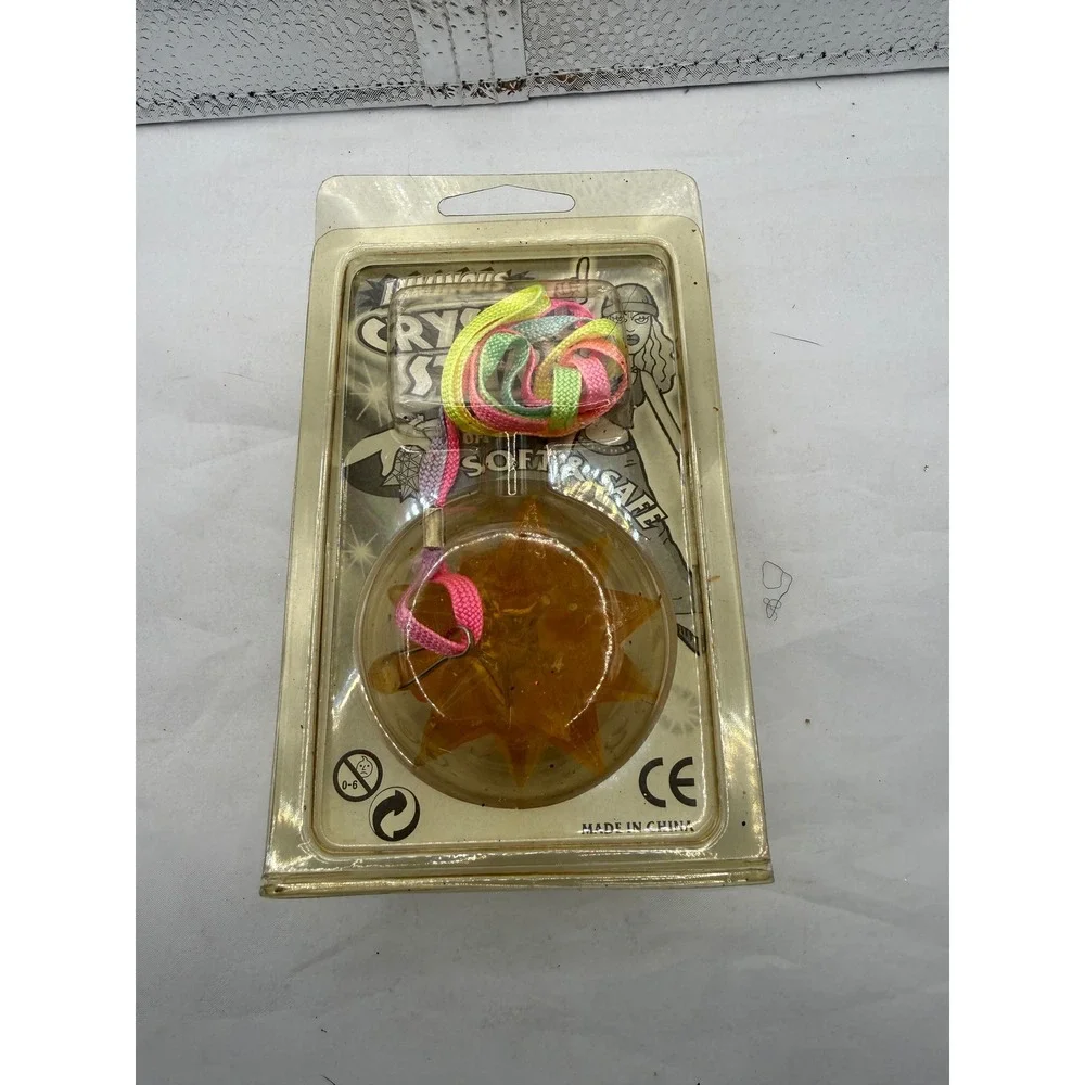Vintage‎ 1990's Luminous Crystal Star Necklace Soft & Safe Toy Age 6+